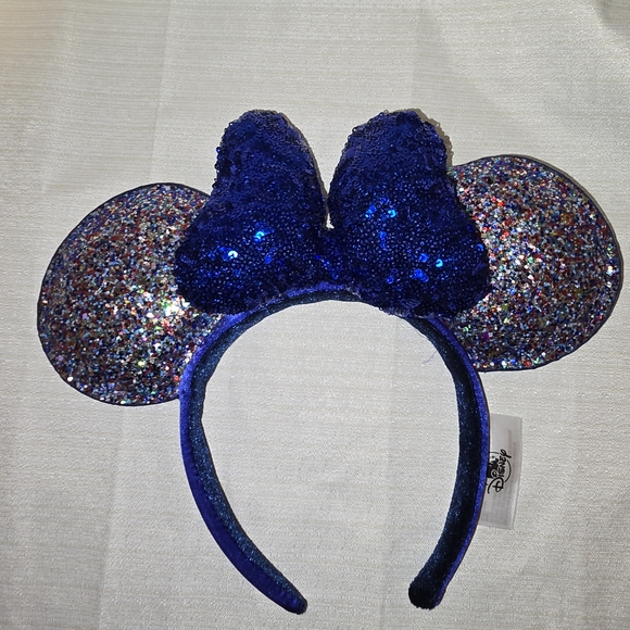 Disney Parks Other - Disney Parks Minnie Ears Blue Multi Sequin 2020 Embroidered Special Edition